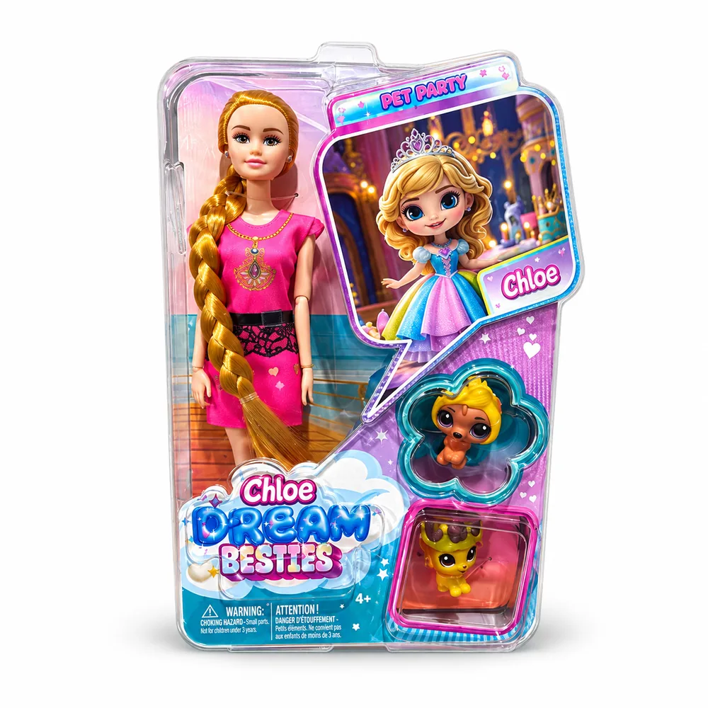 Chloe Dream Besties – Bebek & 2 Mini Figür